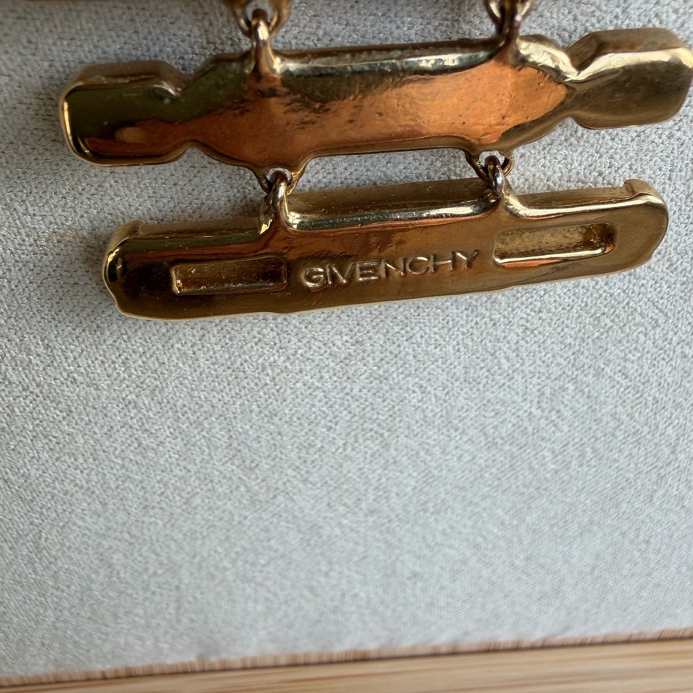 Givenchy Vintage Amber Stone Necklace - Picture 5 of 6